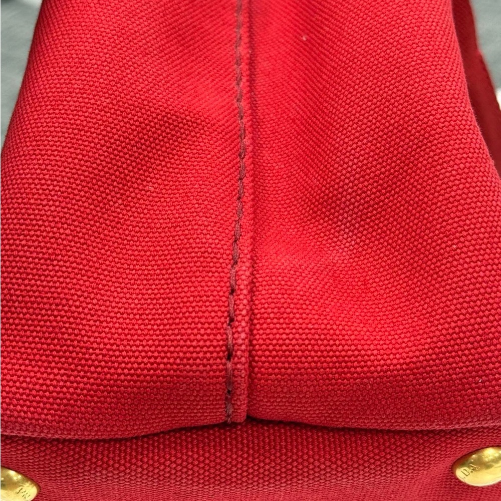 Authentic Red Prada Canapa - Picture 3 of 16
